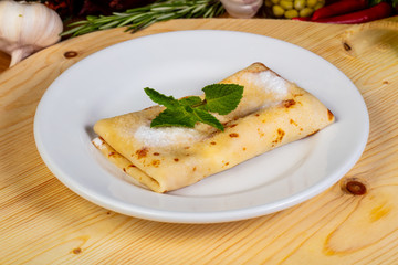Tasty baked pancakes