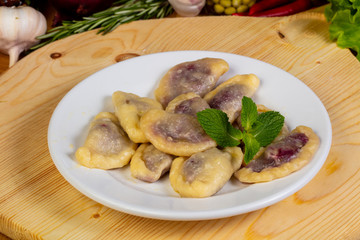 Italian ravioli dumplings