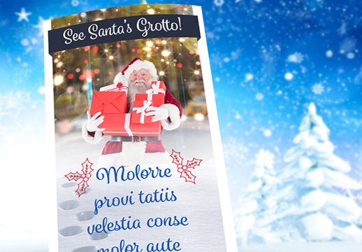 Santa Flyer Layout