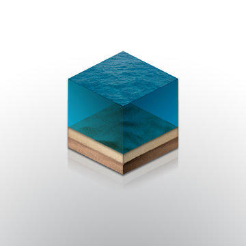 Surreal Water Cube