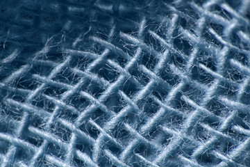 Macro backgrounds of natural and artificial fabric