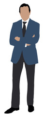 Illustration Of A Businessman