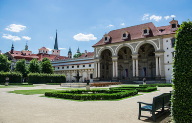 Fototapeta na wymiar Waldstein Palace - Senate of the Czech Republic