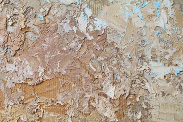Close up texture with brush strokes and palette knife strokes. Suitable for creative ideas,...