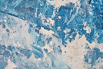 Close up texture with brush strokes and palette knife strokes. Suitable for creative ideas,...
