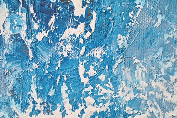 Close up texture with brush strokes and palette knife strokes. Suitable for creative ideas, backgrounds and  textures.