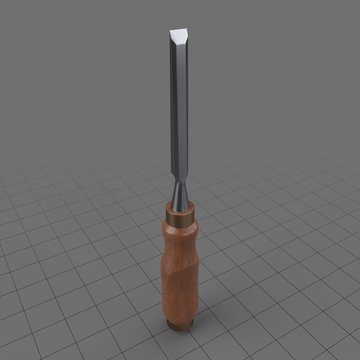 Wooden chisel 1