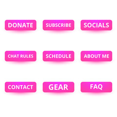 Description categories buttons