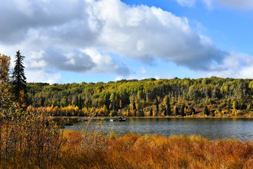 Autumn Lake Reflections 