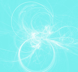 Abstract winter texture. Fantasy fractal texture. Digital art. 3D rendering. Computer generated image.