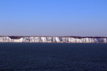 Die Kreidefelsen von Dover.