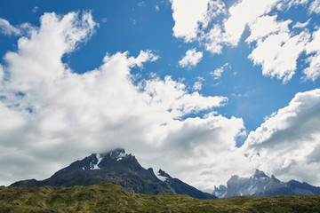 Obraz na płótnie Canvas Torres del Paine National Park - Chilean Patagonia - Chile 