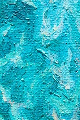 Close up of  painting texture with brush strokes and palette knife strokes. Suitable for creative ideas, backgrounds and  textures.