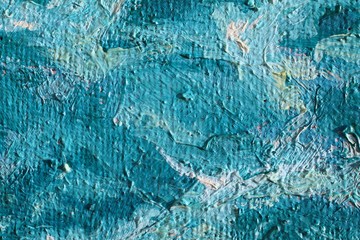Close up of  painting texture with brush strokes and palette knife strokes. Suitable for creative ideas, backgrounds and  textures.