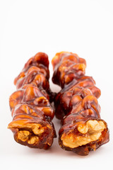 Turkish sweet walnut sausage
