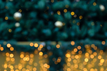 Abstract holiday blurs for Christmas and New Year