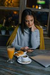 Posting status on social media network