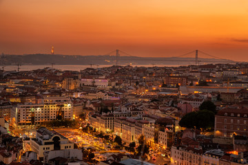 view of downtown Lisbon
