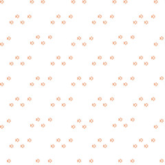 Seamless pattern with dog tracks. Vector illustration.