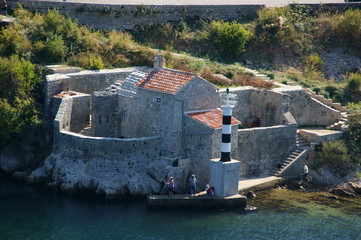 Naklejka premium Nel Fiordo di Kotor