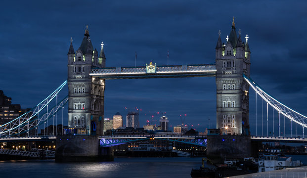 Tower Bridge at night