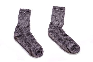 Gray socks. Second hand