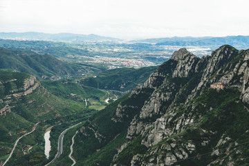 Obraz premium view from mountain