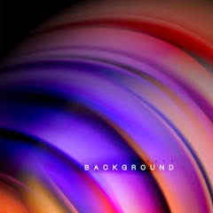 Background abstract - liquid color wave