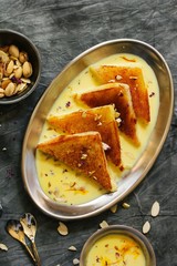 Shahi Tukda or double ka meetha Diwali sweet
