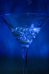 Liquid in cocktail glass 3