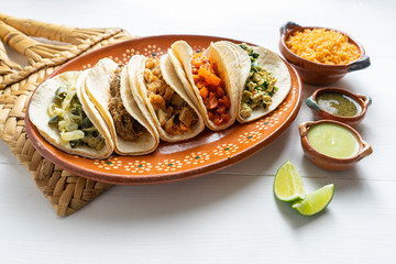Mexican stew tacos 