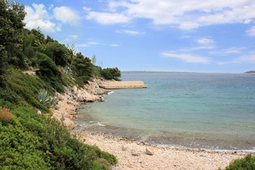 sea in Valdarke, island Losinj, Croatia