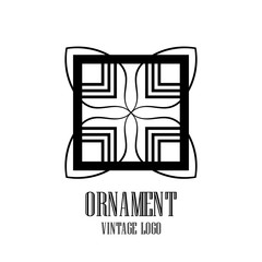 Art Deco vintage logo