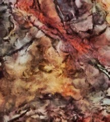 Creative abstract painting background in oil. Textured brush strokes of paint. Colorful design pattern. Artistic drawing grunge texture. Watercolor mixed fine art template for decoration. Vintage. 