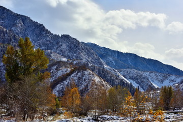 Issyk river, Almaty, Kazakhstan