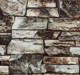 Background texture of stone wall, background of stone wall texture photo
