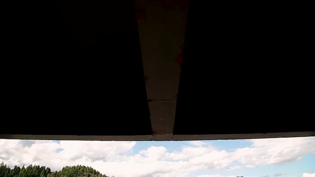 A view of the Sunshine Coast as seen from the deck of a ferry.