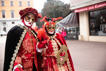 Obraz premium Carnaval em Annecy