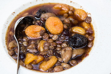 Nuts and dried fruits