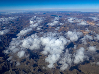 Clouds above the Andes