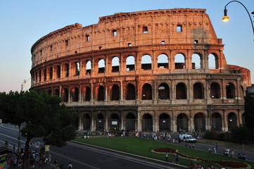 Fototapeta na wymiar roman coliseum