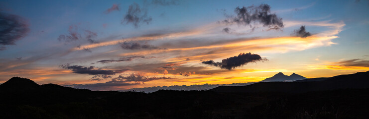 Andean sunset