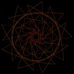 Holiday patterns of stars and flowers for gifts ground