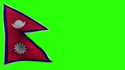 The Flag of Nepal