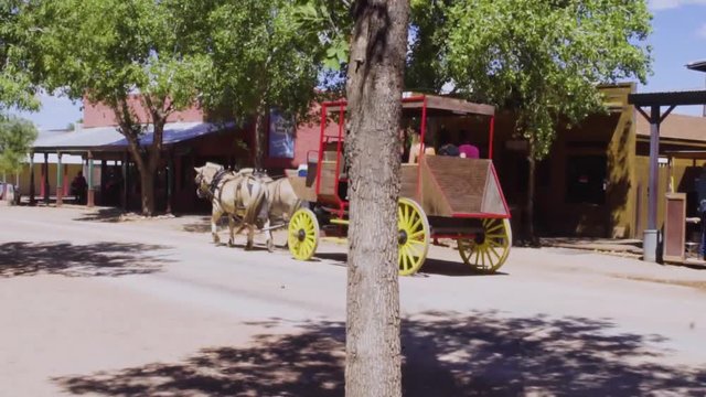 Tombstone Horse drawn Carriage