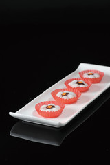 Thousand layer cake with cream