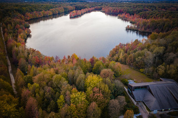 Aerial of Plainsboro Preserve New jersey