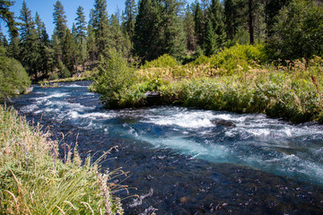 Turquoise rapids