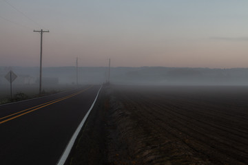 Morning fog