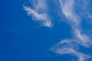 Fototapeta na wymiar blue sky with clouds background, summer time, beautiful sky